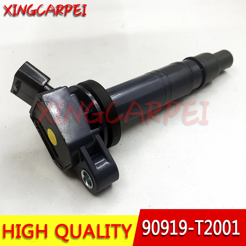 High Quality 90919-T2001 Ignition Coil For Toyota Hilux TGN16/26/36 Hiace Fortuner Innova 90919 T2001 90919T2001 Auto Part