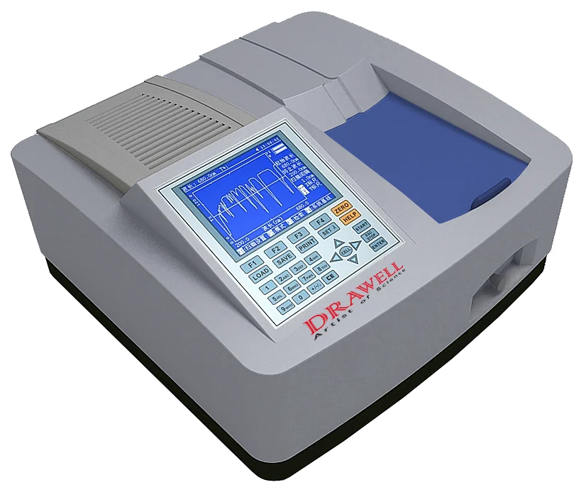 Split Beam Scanning UV VIS Spectrophotometer