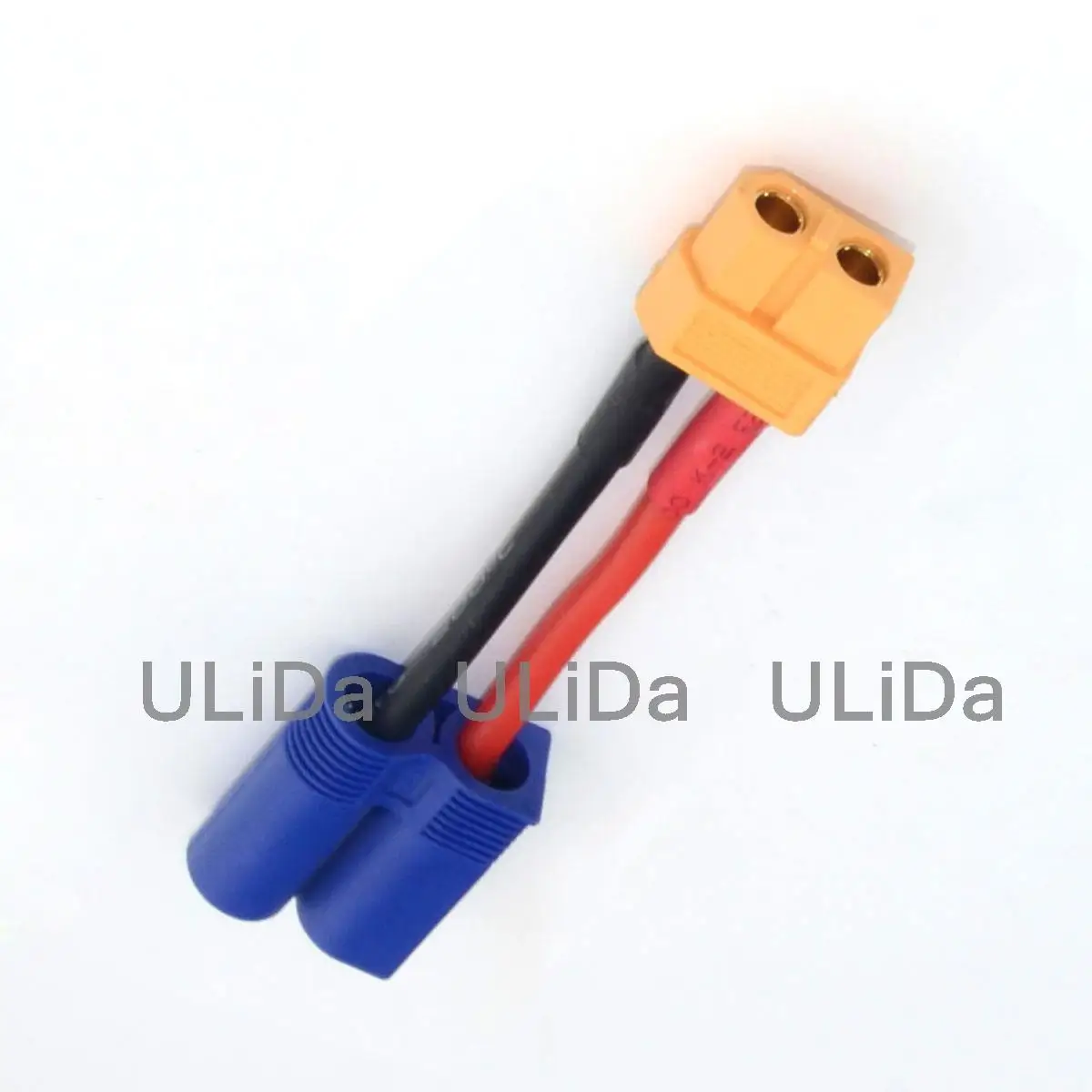 3pcs XT60 Female to Male EC5 Style w 14AWG Silicone Wire Connector / Adapter Cable Converter for RC Charger Quadcopter