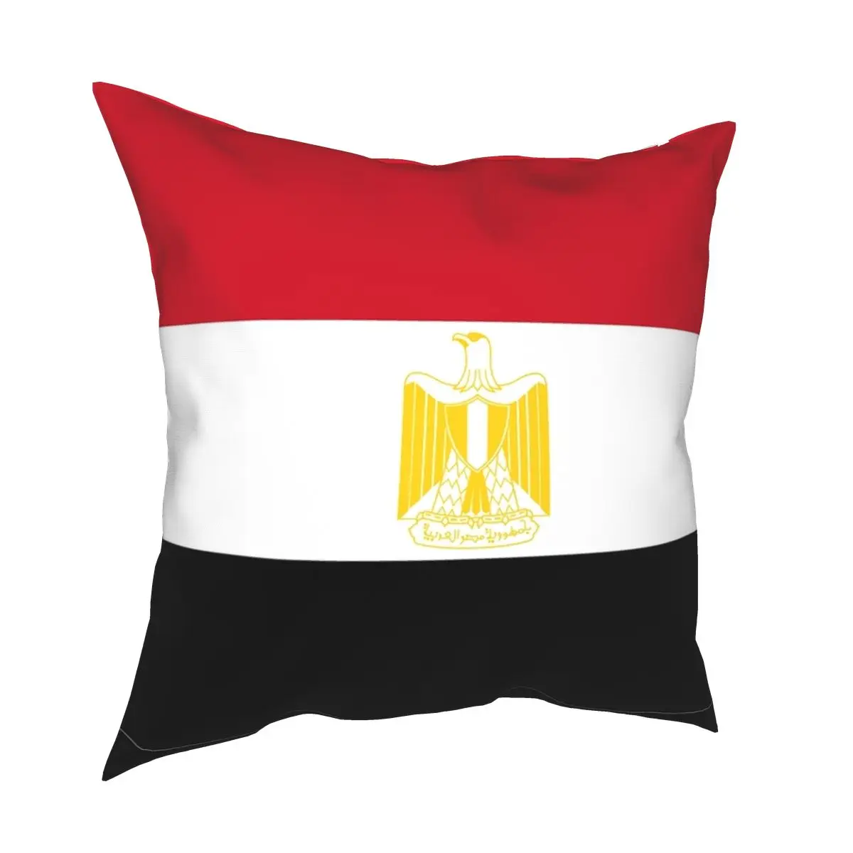 Flag Of Egypt Square Pillowcase Polyester Creative Zip Decorative Pillow Case Home Cushion Cover Wholesale 45*45cm