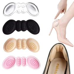 Silicone Heel Pads for Women Shoes Inserts Feet Heel Pain Relief Reduce Shoe Size Filler Cushion Padding for High Heels Lining
