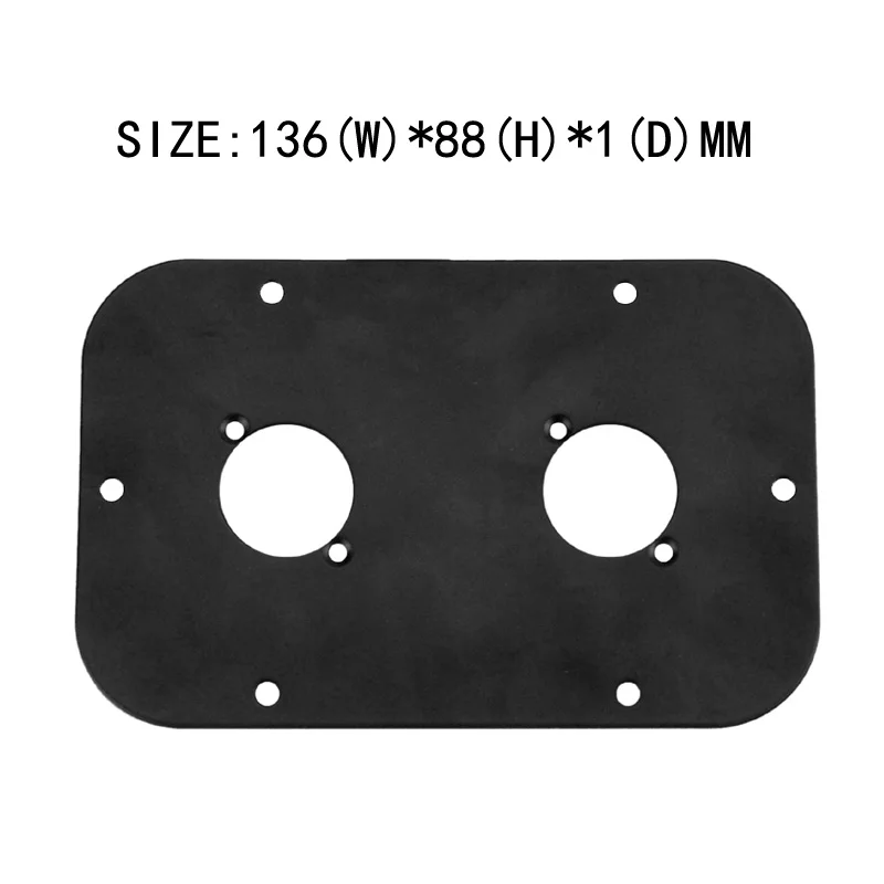 KROYWACH Steel PRO Audio Speaker Back Plate , Steel Back Plate for Line Array speaker ,136X88MM, No.ZE