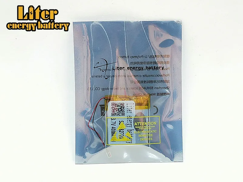 3.7V,400mAH,582728 Rechargeable li-Polymer Li-ion Battery For Q50 G700S K92 G36 Y3 Children's smart watches mp3 602828
