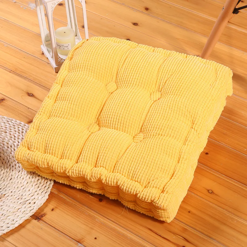 Corduroy Tatami Mat Office Outdoor Chair Sofa Seat Cushion Home Decor Textile  Floor Knee Pillow Buttock Cushion Sofa Square Pad