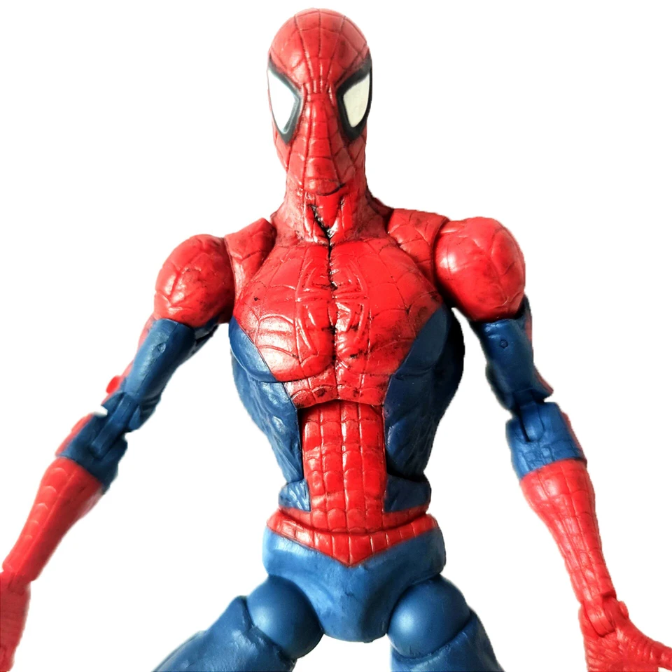 TOYBIZ スパイダーマン　ピーターパーカー　6インチアクションフィギュア Amazon.co.jp: 【箱イタミ】□トイビズ 映画 スパイダーマン ピーター