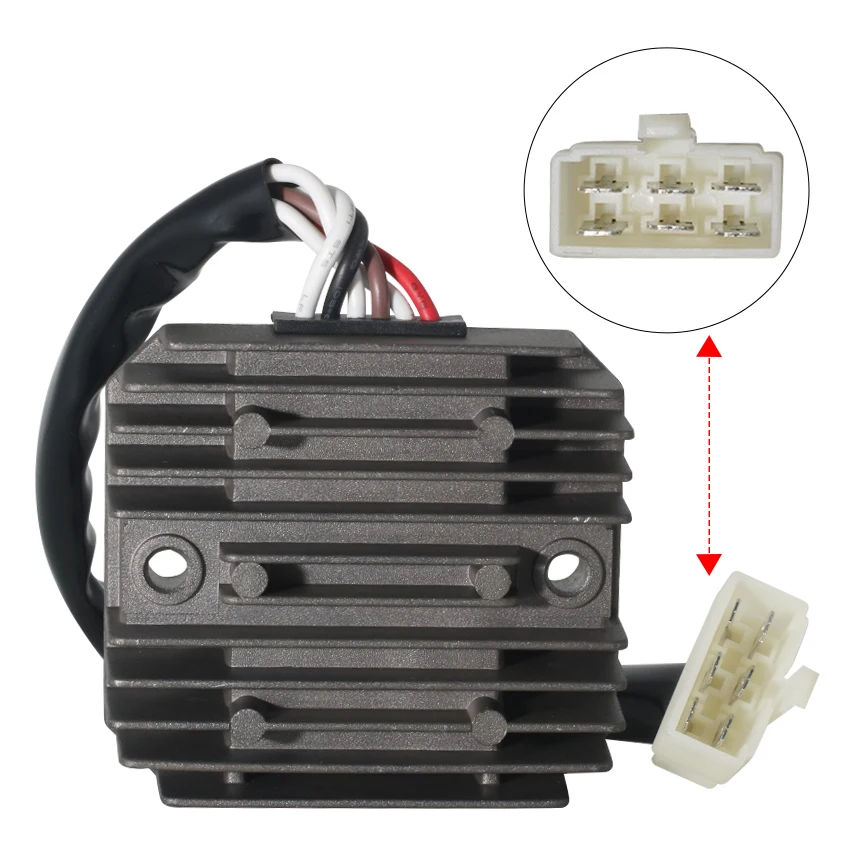 Motorcycle Voltage Regulator Rectifier For MZ/MUZ Mastiff Baghira SM 660 HR 17 21 Inch Street Moto Black Panther     Accessories