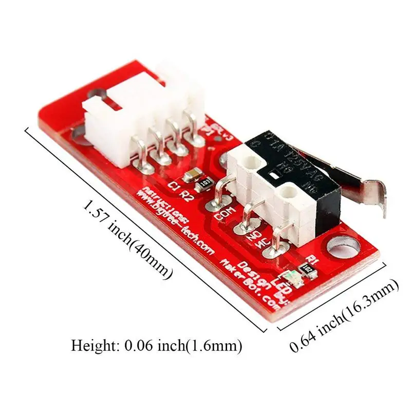 Parts Printer New Endstop 3D Mechanical Limit Switches with 3 Pin 70cm Cable RAMPS 1.4 Control Board Part Switch