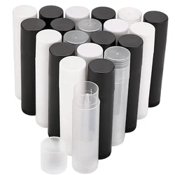 Tubes de brillant à lèvres vides de 5ml, récipients cosmétiques vides, pots de rouge à lèvres, baume, bouchon, récipient Maquiagem, outils de maquillage de voyage, 100 pièces