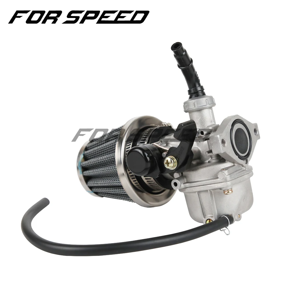 Carburetor PZ19 Carb for 50 70 90 110 125cc ATV Quad 4 Wheeler Dirt Bike Motorbike Motorcycle Carburetors W/ Air Filter