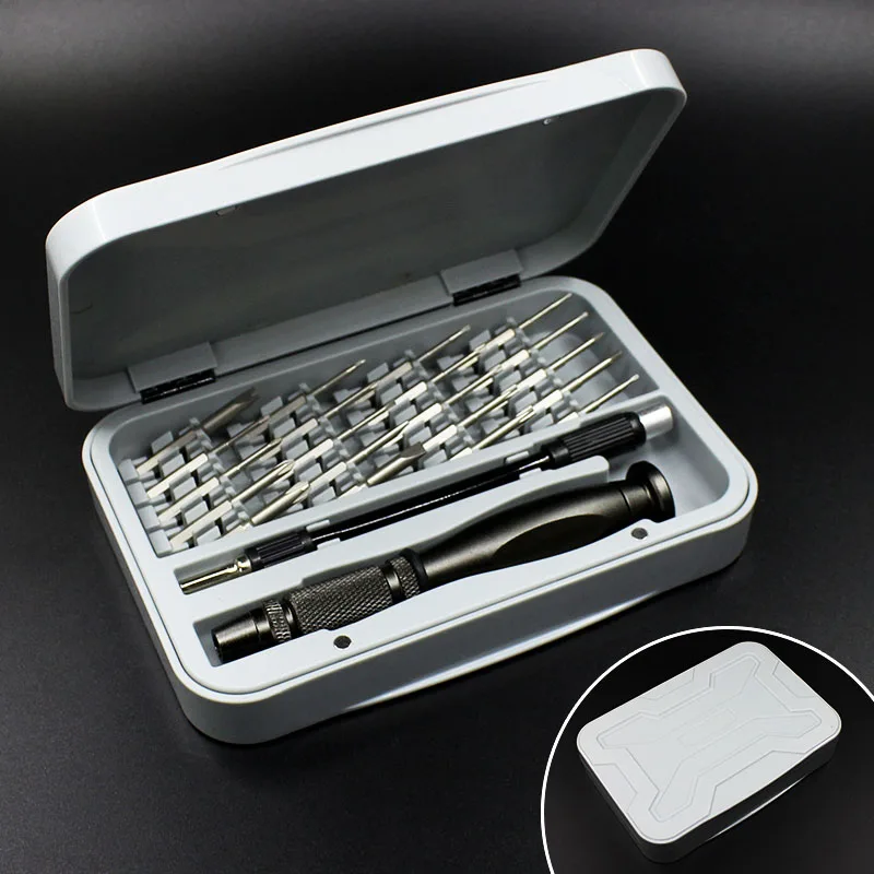 

22 in 1 S2 Portable Precision Screwdriver Set Disassembly Tool With Aluminum Alloy Handle Multifunctional Combination Set