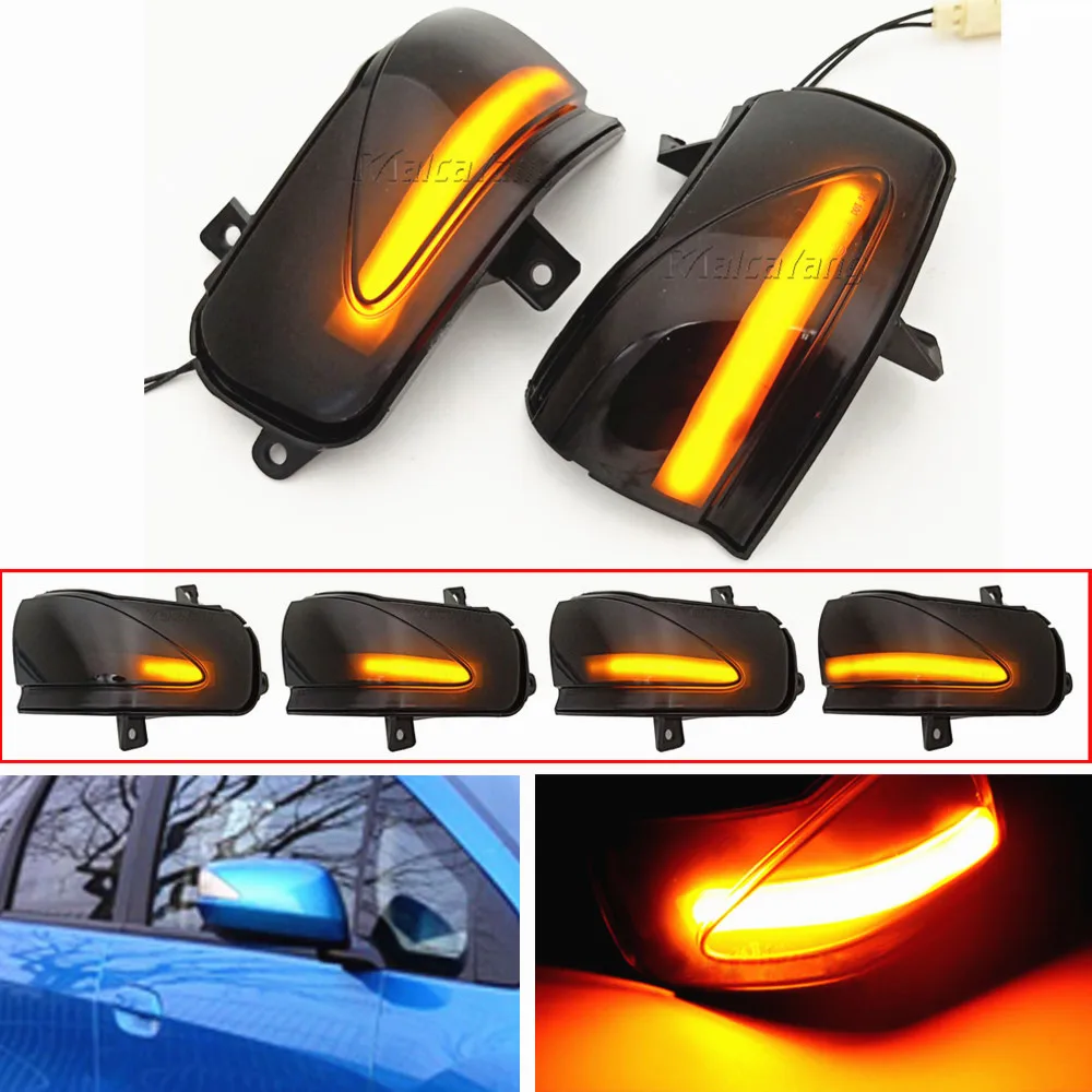 2Pcs Hight Quality LED Turn Signal Light Car Indicator Dynamic Blinker For FIT/JAZZ GE6/GE8 HYBRID GP1 For Insight ZE2 2013-2014