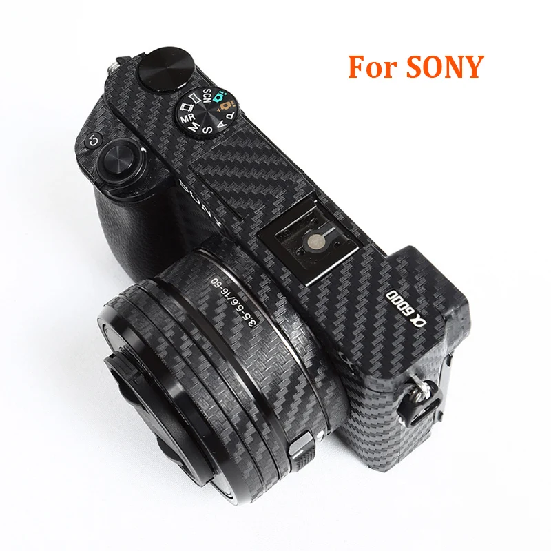 Anti-Scratch Camera Skin Protective Film For SONY A6000 A6100 A6300 A6400 A6500 A6600 A6700 ZVE10 NEX-7 RX1R RX1RII Sticker