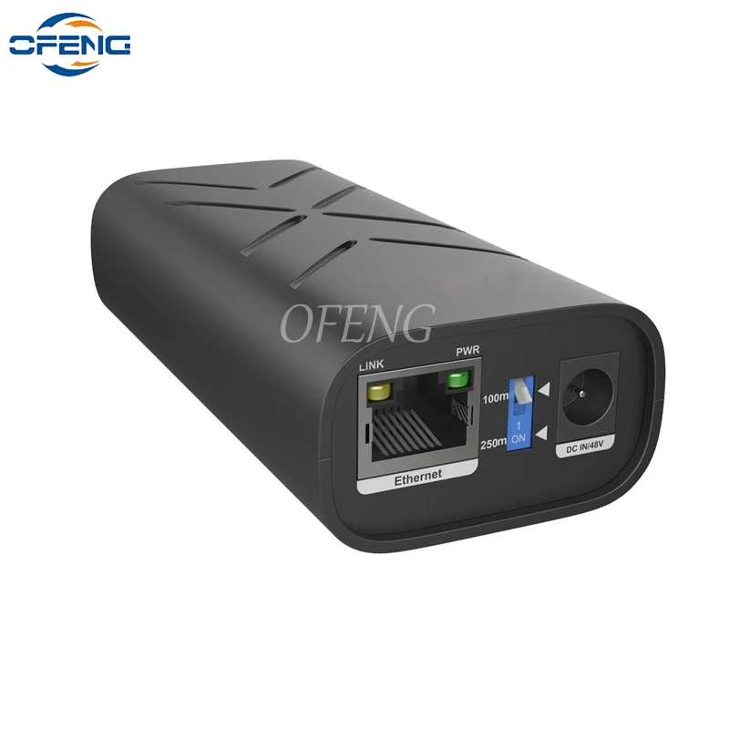 Smart Fast Ethernet Switch, 3 Ports, Full Gigabit POE, 1 * RJ45 10M, 250M, IP Camera, Wireless AP, CCTV System, 48W, DIY