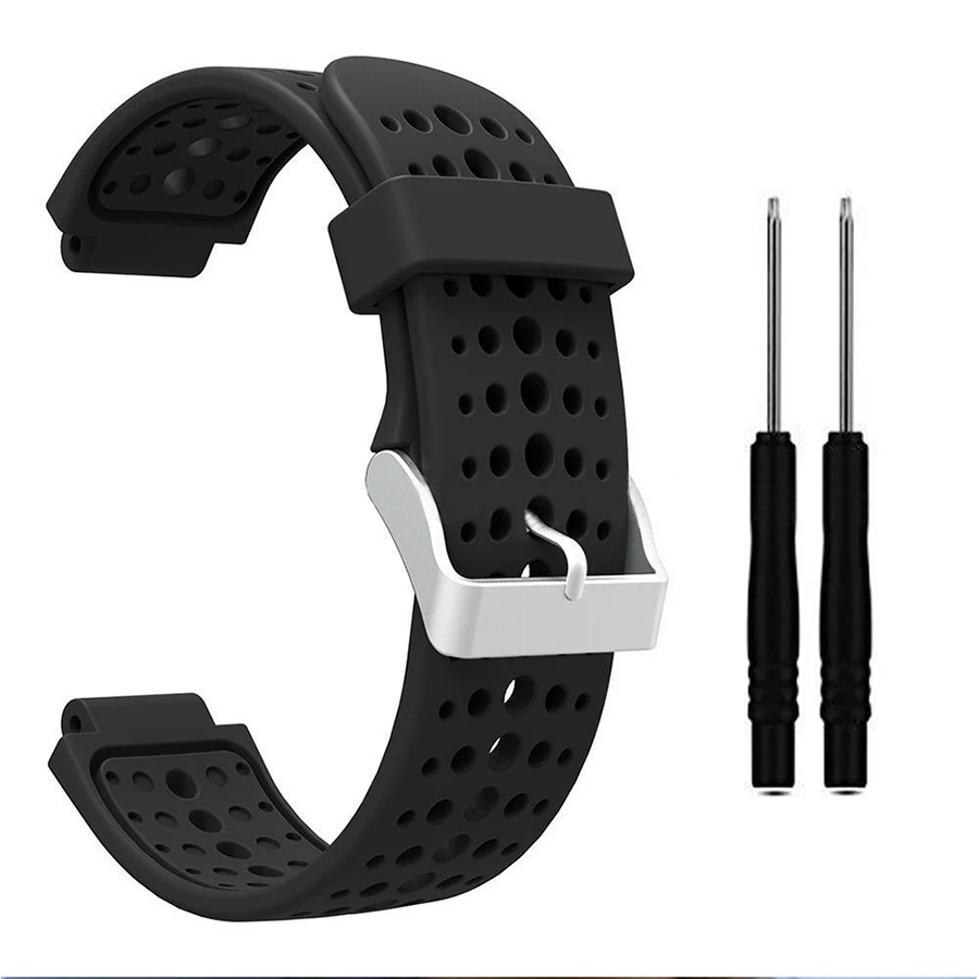 สมาร์ทนาฬิกาสายรัดสำหรับ Garmin Forerunner 235นาฬิกาสร้อยข้อมือซิลิโคนสำหรับ Forerunner 220/230/620/630/735XT GPS อุปกรณ์เสริม