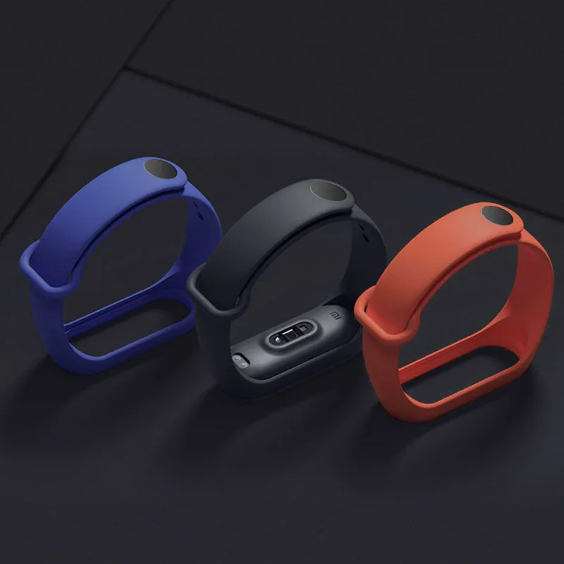 Bracelet en Silicone bracelet Sport Pour Xiaomi Mi Bande 5/4/3 bracelet bracelet De Remplacement Pour Xiaomi mi bande 4 bracelet miband 5 sangle