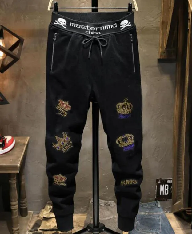 Hot Drill pants Men designer  Clothing Hip Hop pants drop shipping