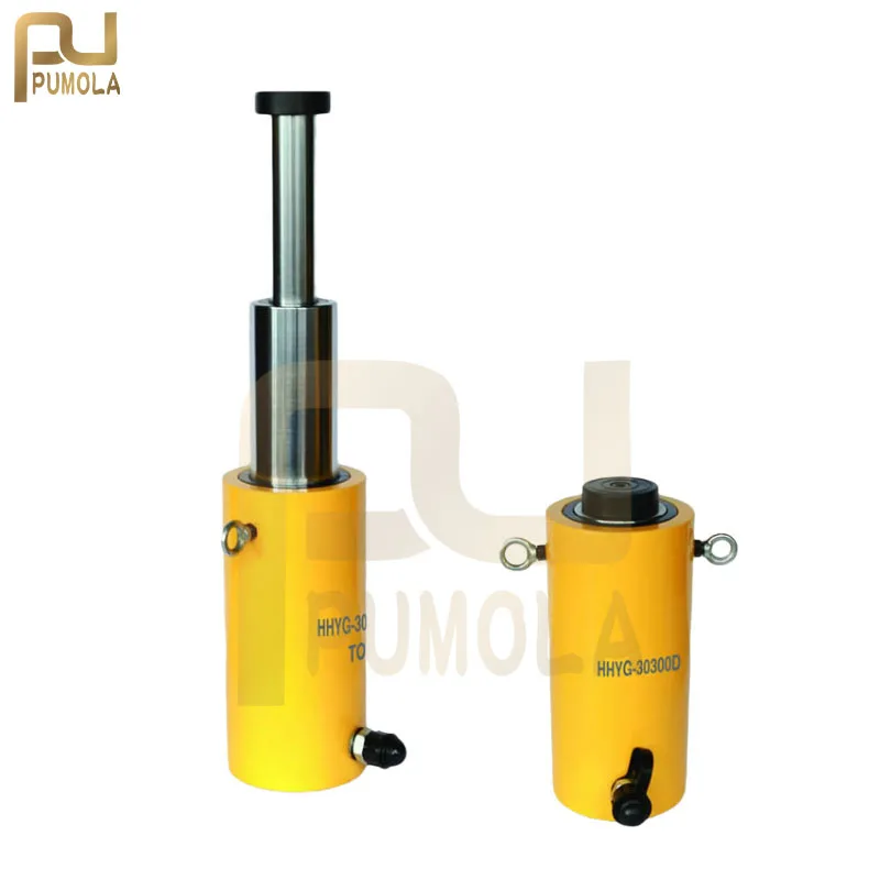 Double Acting General Purpose Telescopic Hydraulic Cylinders 4PCS HHYG-15510D HHYG-10270D