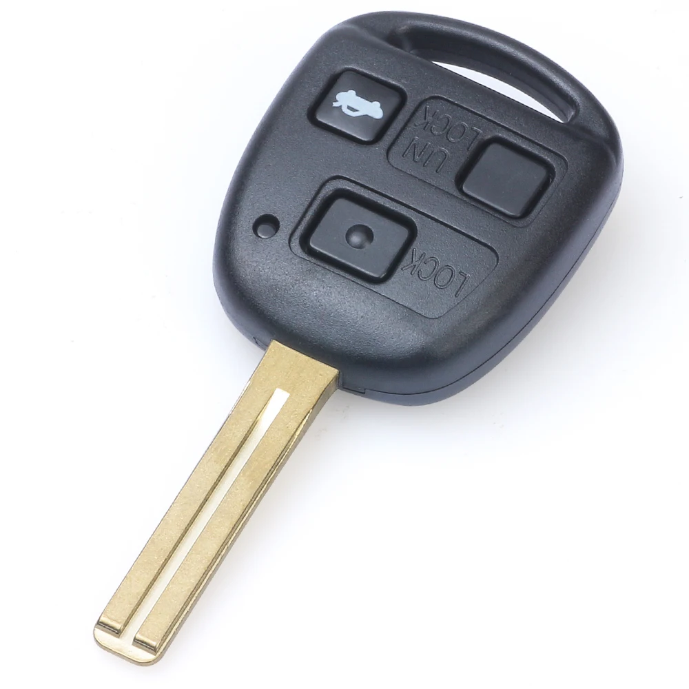 DIYKEY for Lexus LS430 2001 2002 2003 2004 2005 2006 Remote Control Car Key Fob 3 Buttons 314MHz 4D68 / 4C Chip TOY48 P/N: 50111