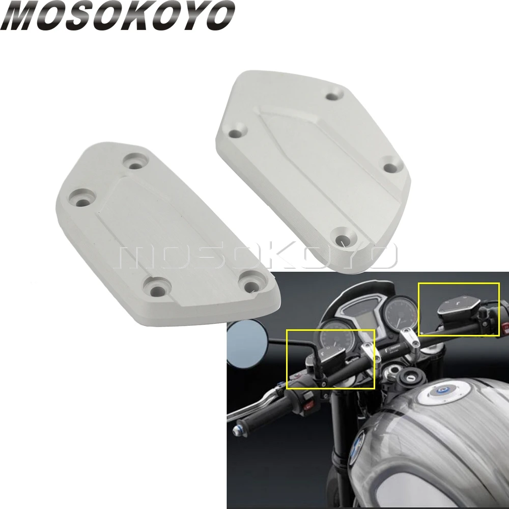 

Для R1200GS LC/ADV Серебряный тормозной фланец сцепления масляный резервуар защита покрытия для BMW R1200R/RT LC 2013-2018 R Nine T все модели