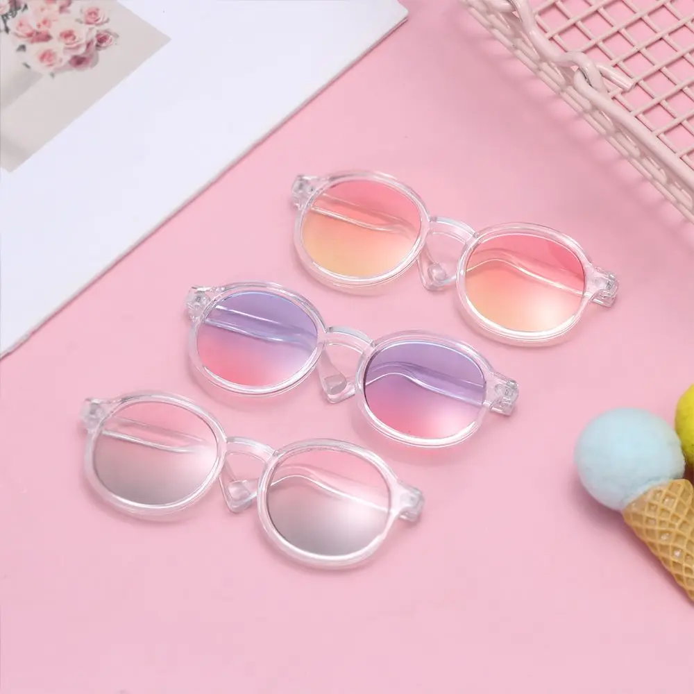 Dolls Glass 9cm Multi Colours Cute Doll Round Glasses Accessories As Fit Plush Toys Dolls Glasses Toys Changing Clothes Game