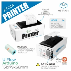 M5Stack Official ATOM Thermal Printer Kit