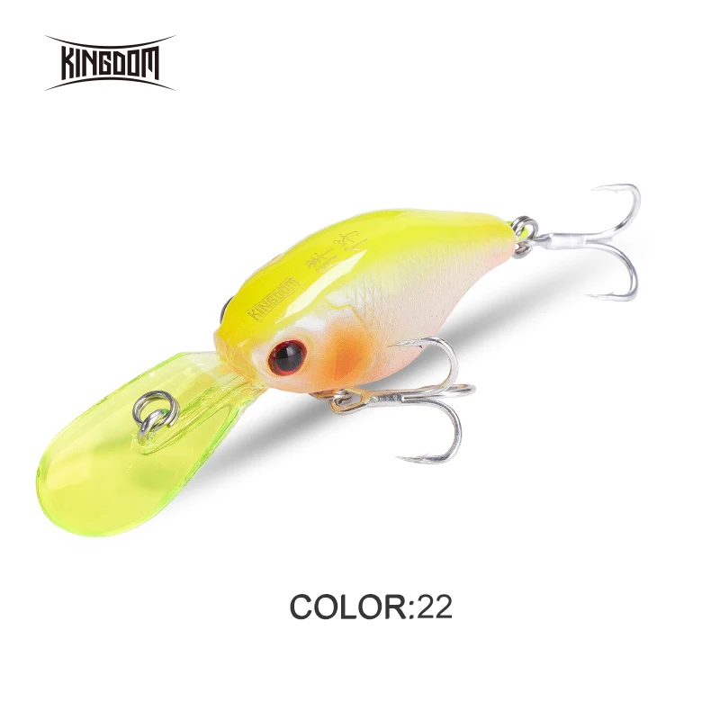 Kingdom Crazy Crankbaits Langsam Sinkende Angelköder Mini Minnow Swing Kleine Cranks Harte Köder 5g 37mm Wobbler Angelzubehör