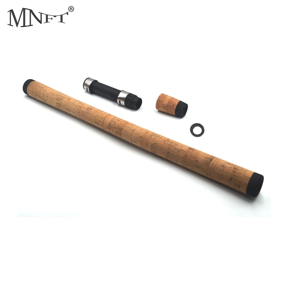 MNFT 1Set Lengthened Soft EVA Cork Grip And Plastic Reel Seat Fishing Accessories Use To DIY Fish Rod Building and Repair Tools