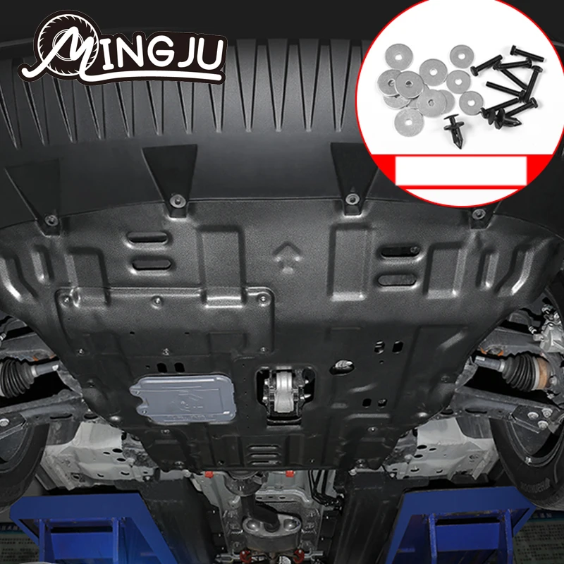 Special Refitting The Fully Enclosed Baffle Plate Under Chassis Of Engine And Armored Vehicle Bottom For Haval H6 2021 2022  3th