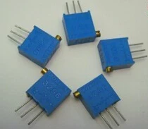 10PCS/LOT Adjustable resistor 3296X-1 3296X 1K/2K/5K/10K/20K/25K/50K/100K/200K/500K/1M 100OHM 500R 200R