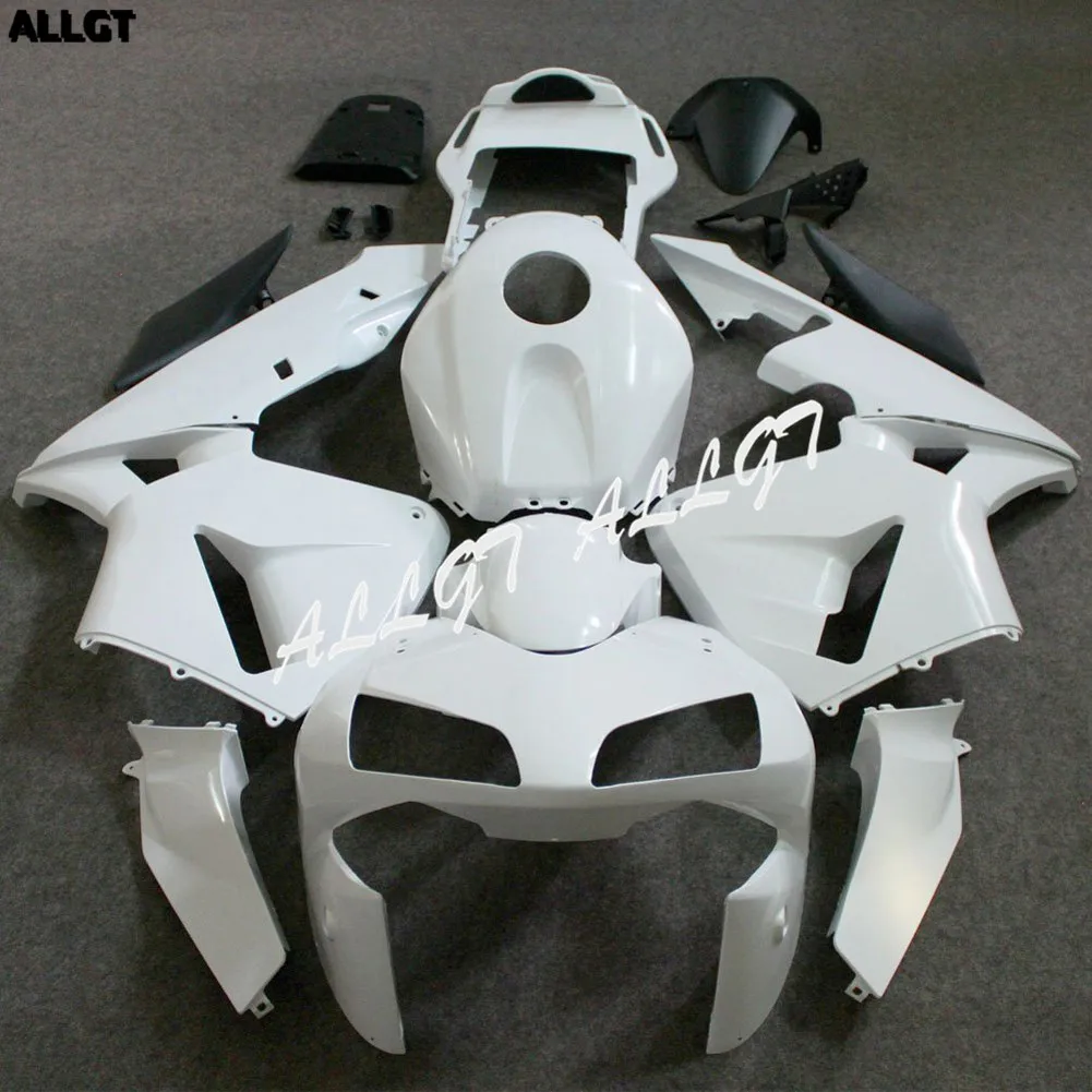 

ALLGT Motorcyle Injection Molded Unpainted Fairings Kit for Honda CBR 600 RR F5 2003 2004