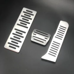 For Audi Q3 8U A3 8P A1 TT Car Styling Gas Pedals Fuel Brake Foot rest Pedal Cover Replacement Pad Plate Accessories