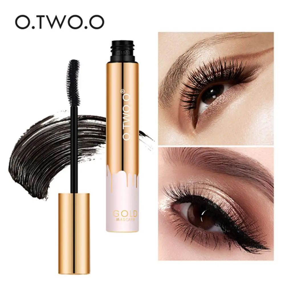 O.TWO.O Professional Volume Curled Mascara Waterproof Natural Lashes Black Curling Tick Eyelash Lengthening Eye Makeup Cosmetics