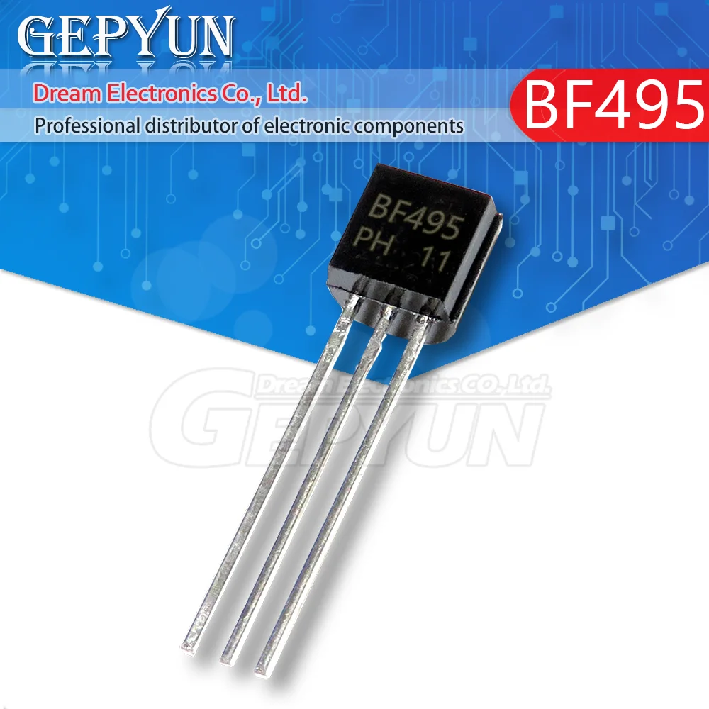 50PCS BF495 TO-92  new and IC In Stock