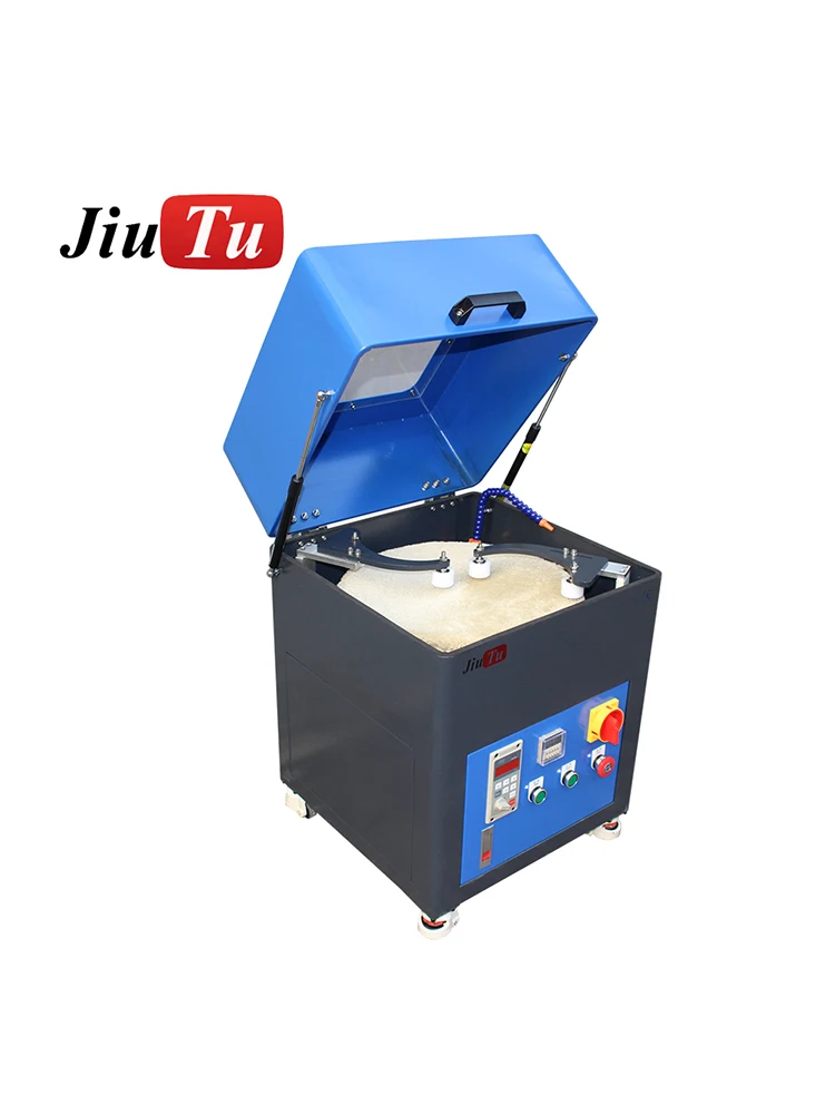 Mobile Phone Scratch Polishing Machine For Touch Screen Phone Scratch Remover Cellphone Refurbishment 4 Working Station