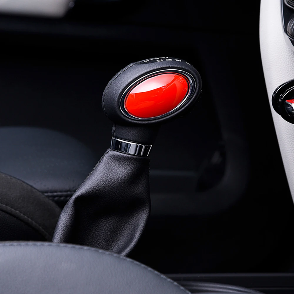 Gear Shift Knob Cover Automatic Transmission Lever Trims for Mini Cooper/ Cooper S 2/4 Door Hardtop F55 F56 Convertible F57 F54