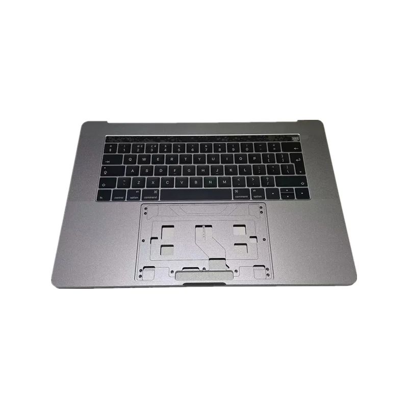 

Клавиатура Topcase Для Macbook pro 15 дюймов, серая, с сенсорной панелью, для Великобритании