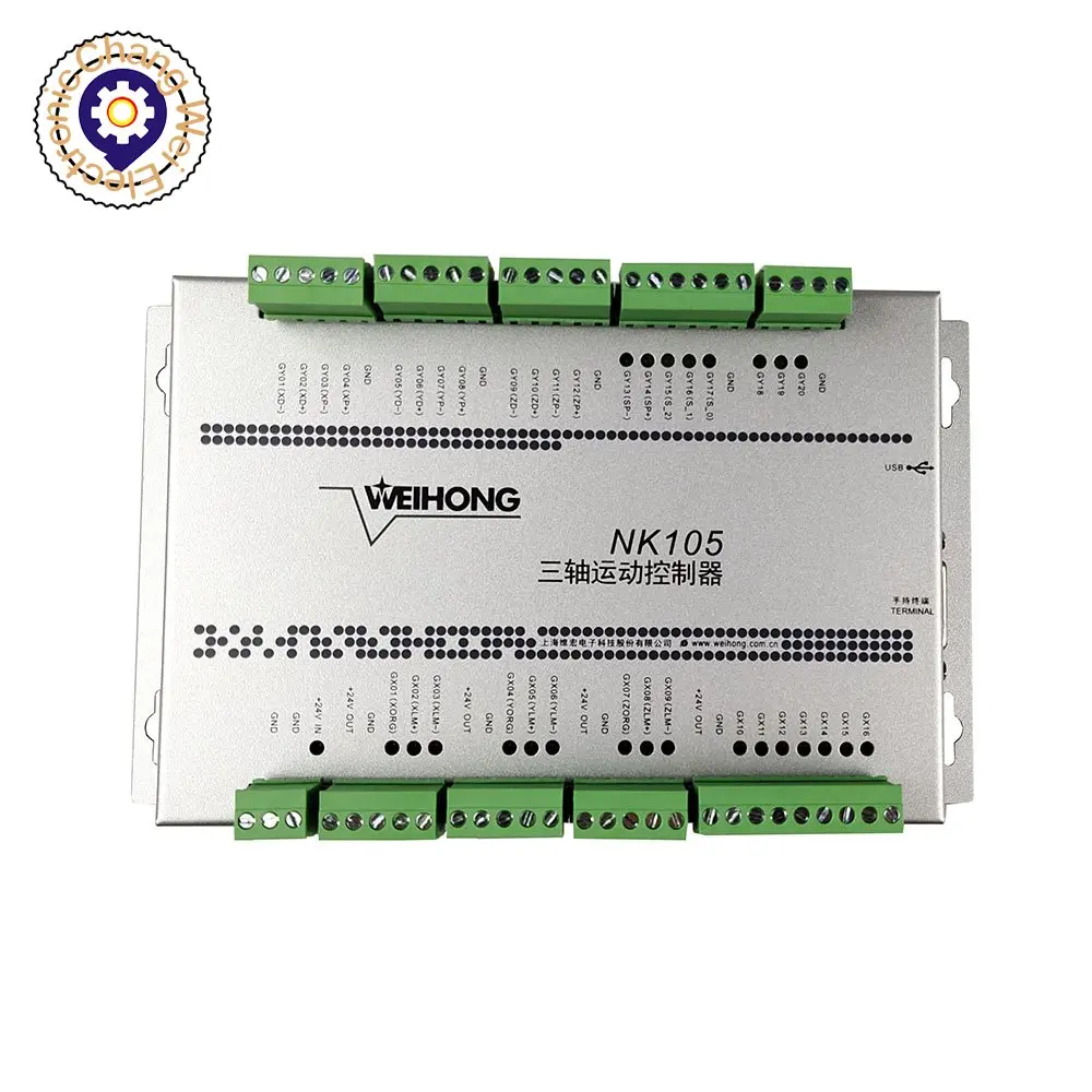 Hot！Original Weihong NK105 G2 3 Axis DSP Controller NC Studio Motion Control System For CNC Router ATC Machine