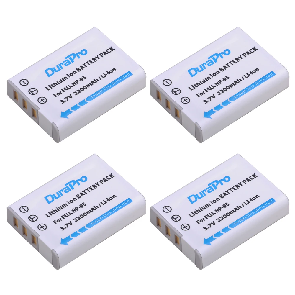 

DuraPro 2200mAH NP-95 NP95 Camera Battery for FUJIFILM F30 F31 F30fd F31fd 3D W1 X100T X100S X100 X-S1 3DW1 XS1