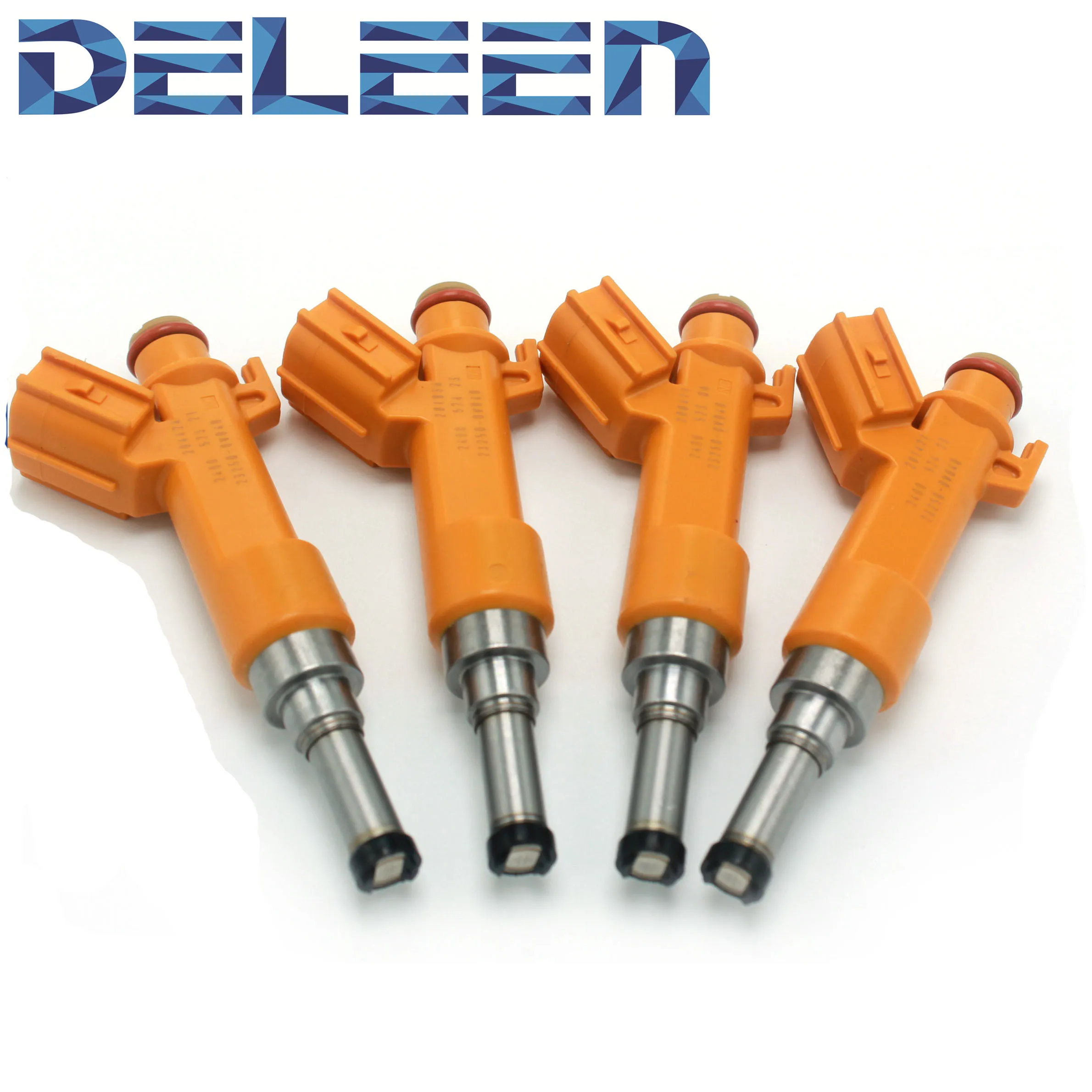 Deleen SET of 4 Fuel Injector DENSO For T OYOTA Camry 5AR 6AR Highlander 8AR 23250-0V040  Car Accessories