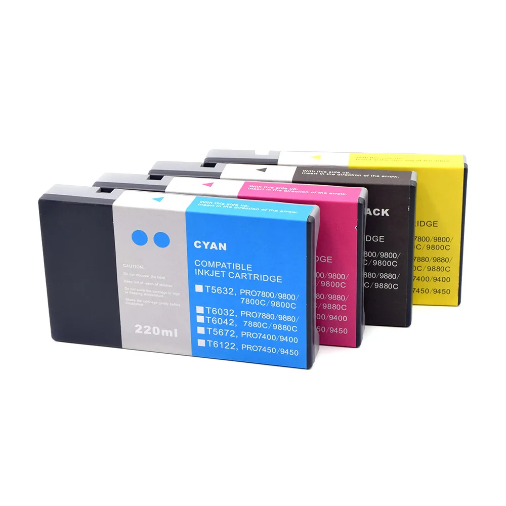 

220ml Full Compatible Ink Cartridge with Sublimation Ink for Epson Stylus Pro 4400 4450 Printers