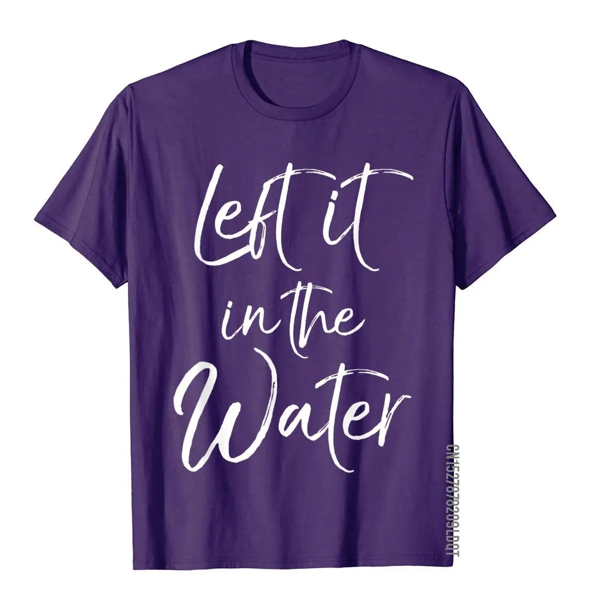 Left It In The Water Shirt Cute Christian Baptism Gift Shirt T Shirts For Men Moto Biker Tees Retro Gift Cotton