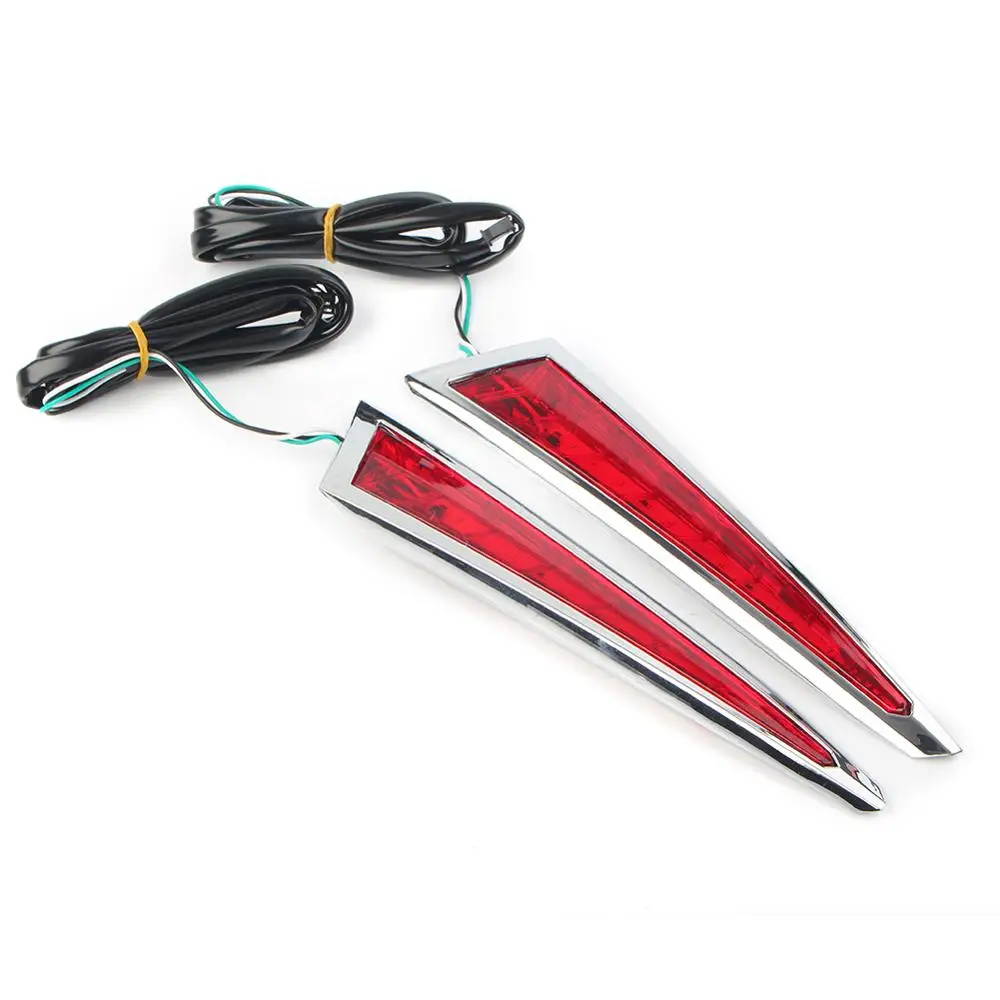 

Motorcycle LED A Pair Saddlebag Lights For Victory Cross Country 10-17 Hard-Ball 12-13 Cross Roads with OEM Hard Bags 10-14