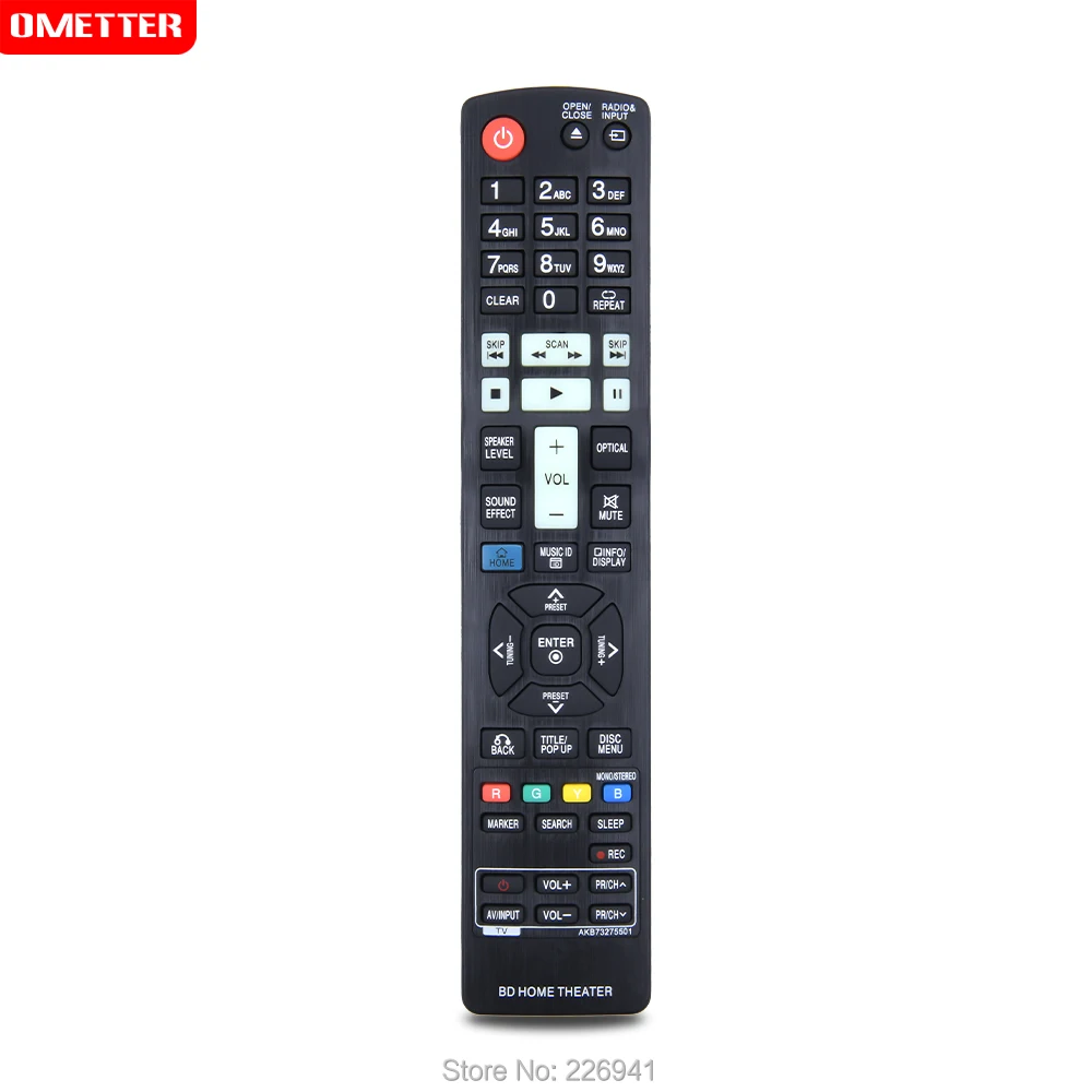 AKB73275501 l'uso del telecomando per Blu-Ray Home TV di Ricambio remoto regolatore controle teleconmando fernbedienung