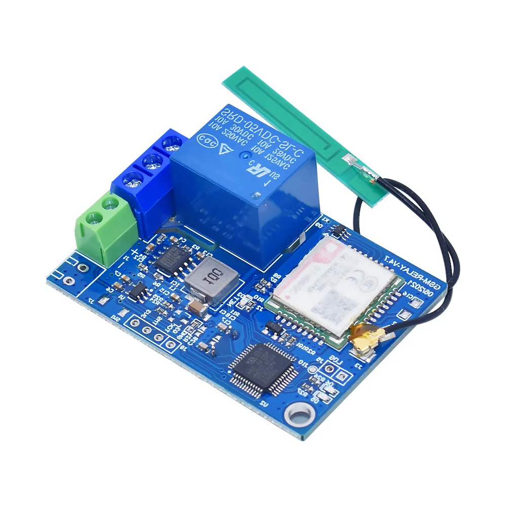 Imagem -03 - Sms Gsm Interruptor de Controle Remoto Módulo de Relé para Bomba de Oxigênio Estufa Sim800c Stm32f103c8t6 Canal