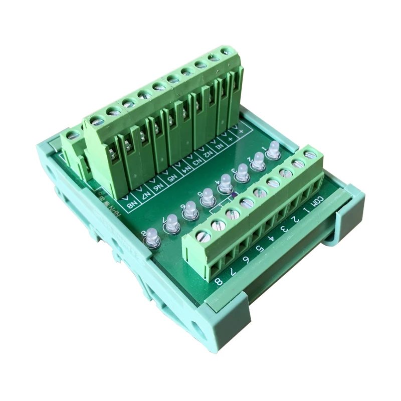 8~16 CHE Optocoupler Isolation Module Board NPN PNP Dual Output Signal Polarity Conversion Module NPN to PNP PNP to NPN 3.3V~24V