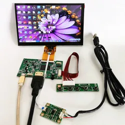 7 inch display capacitive touch module kit 1024x600 IPS HDMI LCD Module Car Raspberry Pi 3 5 point capacitive touch Monitor