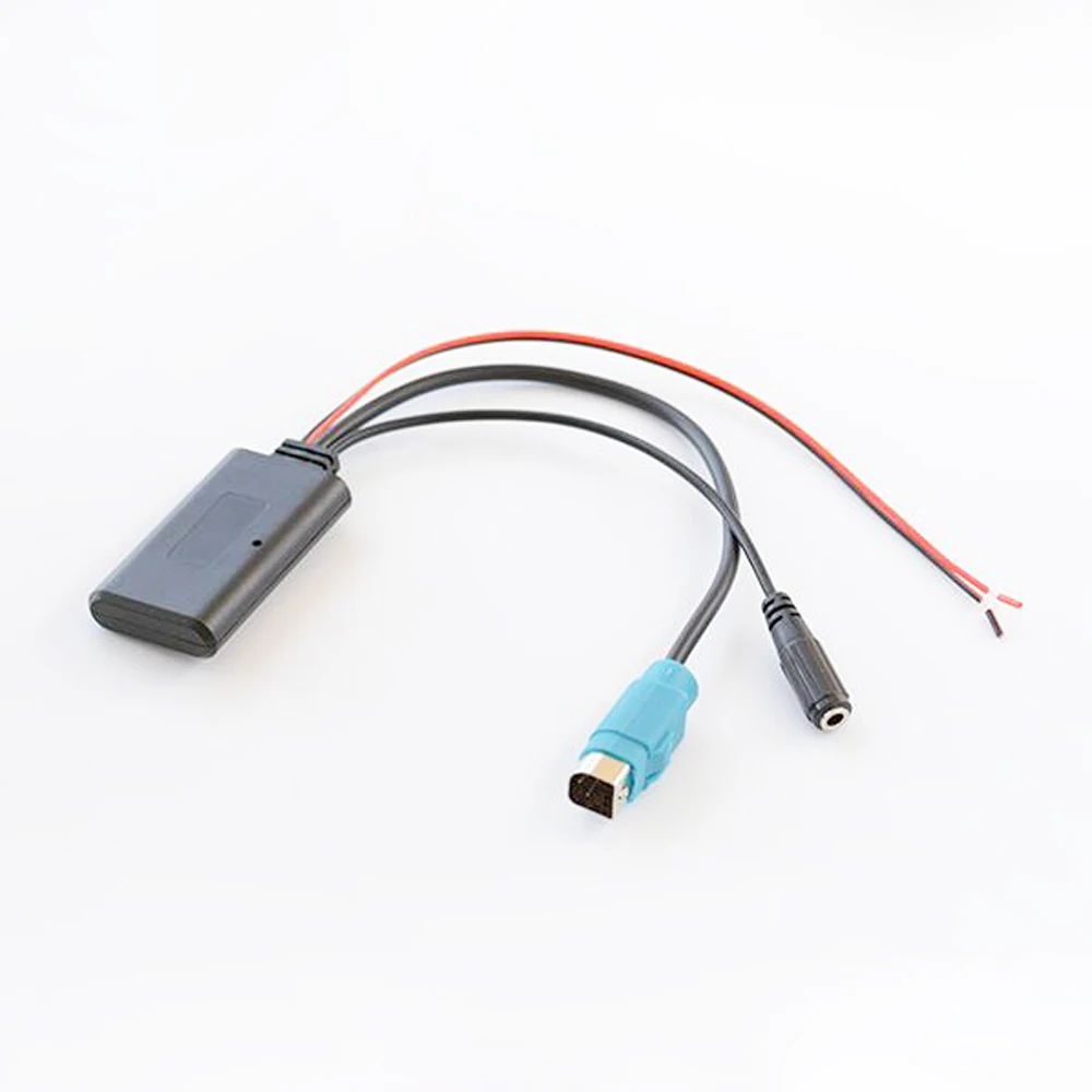 Biurlink Stereo KCE-237B Für ALPINE KCE-237B CDE101E 102E 105E 117E Mikrofon Bluetooth 5,0 Aux Gerät Audio Adapter – Detail 3