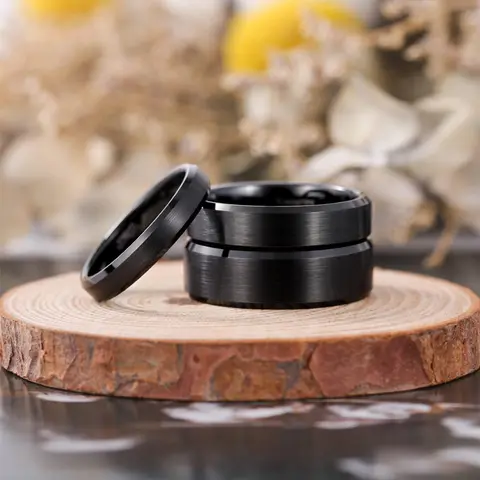 6 best sales टंगस्टन कार्बाइड पुरुषों की अंगूठी - №2