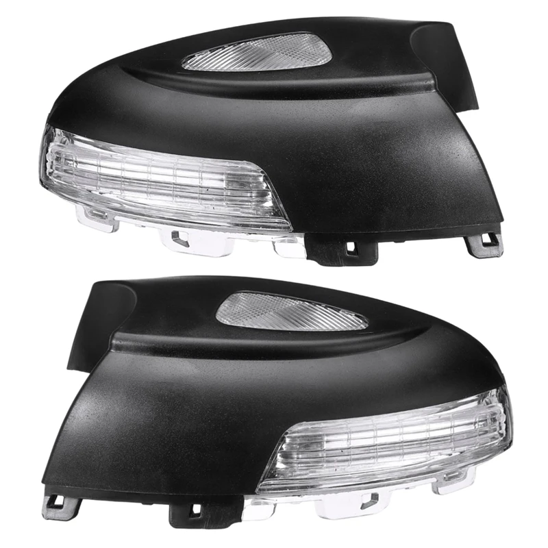 Samochód lewego prawego lusterka wstecznego kierunkowskaz lusterka bocznego lampa Led Repeater dla-Vw Sharan 2012 2013 2014 Tiguan 2007 2008 2009