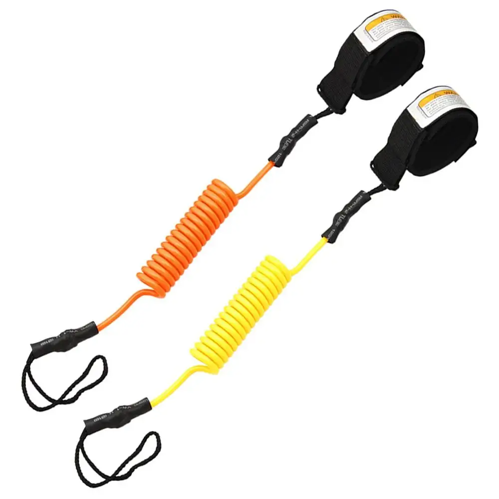 Surfing Safety Hand Rope Boat Safety Paddle Stand Up Paddle Surfing Leash Safety TPU Hand Rope For Surfboard Surfing Accessories